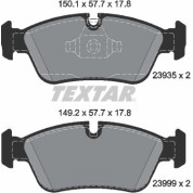 Bremsbelagsatz Bmw P. E81/90/91 | 2393501