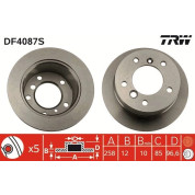 Bremsscheibe Db T. Sprinter # | DF4087S