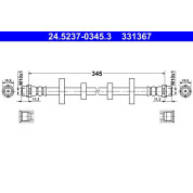 Bremsschlauch | 24.5237-0345.3