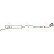 Bremsschlauch | JEEP CHEROKEE 2.5 Tdi 4x4 96-01 | PHD441