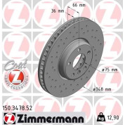 Bremsscheibe VA Sport | BMW 5,6,7 08 | 150.3478.52