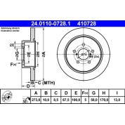 Bremsscheibe | 24.0110-0728.1