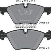 Bremsbelagsatz Bmw P. E87 05 | 2409601