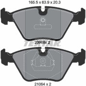 Bremsbelagsatz Bmw P. E32/E34 | 2096801