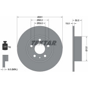 Bremsscheibe Alfa T. 147/156 | 92046903