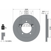 Bremsscheibe Suzuki P. Vitara 98-03 1.6/2.0 286Mm | 92136800