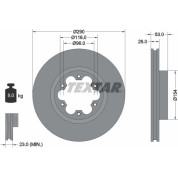 Bremsscheibe Nissan P. Cabstar 98 | 93240600