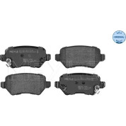 Bremsbelagsatz Opel T. Astra/Combo/Corsa/Meriva 00- Mit Sensor | 025 234 1715/W