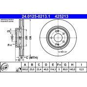 Bremsscheibe | 24.0125-0213.1