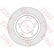 Bremsscheibe Toyota P. Landcruiser 08 | DF6239S