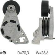 Spannrolle Multi-V | AUDI A2,SEAT Ibiza,SKODA Fabia | VKM 31035