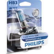 HB3 12V 60W P20d WhiteVision Ultra 1St. Philips | 1-STK Blisterpackung | 9005WVUB1