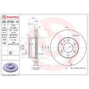 40 481 043 Bremsscheibe VA | IVECO Daily 02 | 09.9758.10