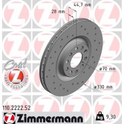 Bremsscheibe VA Sport | ALFA Giulia 15 | 110.2222.52