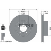 Bremsscheibe | 92176105