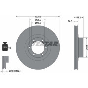 Bremsscheibe Renault/Opel P | 92017203