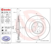 12 482 045 Bremsscheibe HA | AUDI A6, A7, A8 11 | 09.C170.11