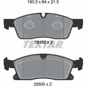 Bremsbelagsatz Db P. W166/X166 Gl/Ml Klasse 11 | 2519202