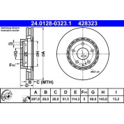 Bremsscheibe | 24.0128-0323.1