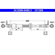 Bremsschlauch | 24.5289-0490.3