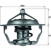 Thermostateinsatz mit Dichtung | PSA 1,8/2,0i FIAT/ALFA | TX 101 83D