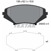 Bremsbelagsatz Mazda P. Rx8 03 | 2404201