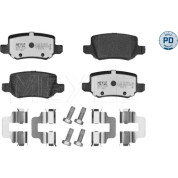 Bremsbelagsatz Db T. W168 A-Klasse/ Vaneo | 025 231 3814/PD