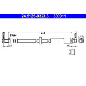 Bremsschlauch | 24.5125-0323.3