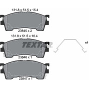 Bremsbelagsatz Mazda S. 626 91-/Probe/323 98 | 2384504