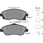 Bremsbelagsatz Opel P. Corsa C | 2322501