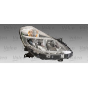 Scheinwerfer L H7/H7 +LWR-MOT CHROM VALEO PQ | RENAULT CLIO III 6,09-10,12 | 44051