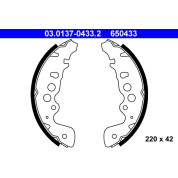 Bremsbackensatz | 03.0137-0433.2