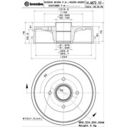 85 472 022 Bremstrommel | NISSAN Note,Micra 03 | 14.A672.10