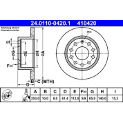 Bremsscheibe | 24.0110-0420.1