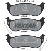 Bremsbelagsatz Jeep T. Cherokee 01 | 2435501