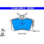 Bremsbelagsatz Vw T. Lupo/Polo 1,2-1,8 99-09 | 13.0460-2864.2