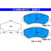 Bremsbelagsatz Jeep P. Cherokee/Wrangler 2.8 Crd/3.6-3.8 07 | 13.0460-8013.2