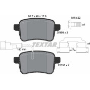 Bremsbelagsatz Alfa T. Giulietta 1.4/1.6-2.0 Jtdm 10 | 2515601