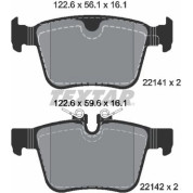 Bremsbelagsatz Volvo T. S90/V90/Xc90 2.0 14 | 2214101