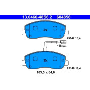 Bremsbelagsatz Renault P. Master/Movano 10 | 13.0460-4856.2