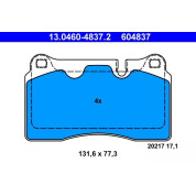 Bremsbelagsatz Land Rover P. Range Rover 2.7-3.6D/4.2-4.4 4X4 05-13 | 13.0460-4837.2