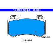 Bremsbelagsatz Db P. C209/W211/W220/R230 02-12 | 13.0460-4998.2