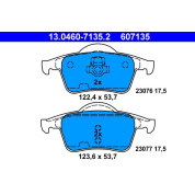 Bremsbelagsatz Volvo T. S60/S80/V70/Xc70 98-10 | 13.0460-7135.2