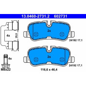 Bremsbelagsatz Land Rover T. Discovery/Range Rover 3.0-5.0 4X4 09 | 13.0460-2731.2