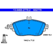 Bremsbelagsatz Db P. W176/W246/X156 11 | 13.0460-2779.2