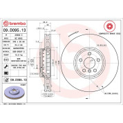 11 481 130 Brembo Premium VA zweiteilig | BMW 5, 7, X3 M-Paket 15 | 09.D095.13