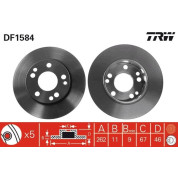 Bremsscheibe Db P. W201 1.8 | DF1584