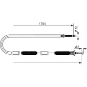 Handbremsseil | FIAT | 1987482587