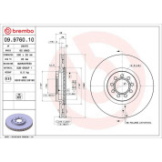 40 481 044 Bremsscheibe VA | IVECO Daily 02 | 09.9760.10