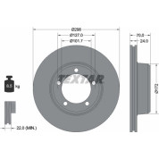 Bremsscheibe Land Rover P. Defender 90-12/Discovery 89-98/Range -94 298X24Mm | 92061300